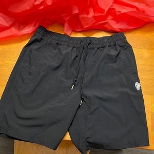 Black gym shorts